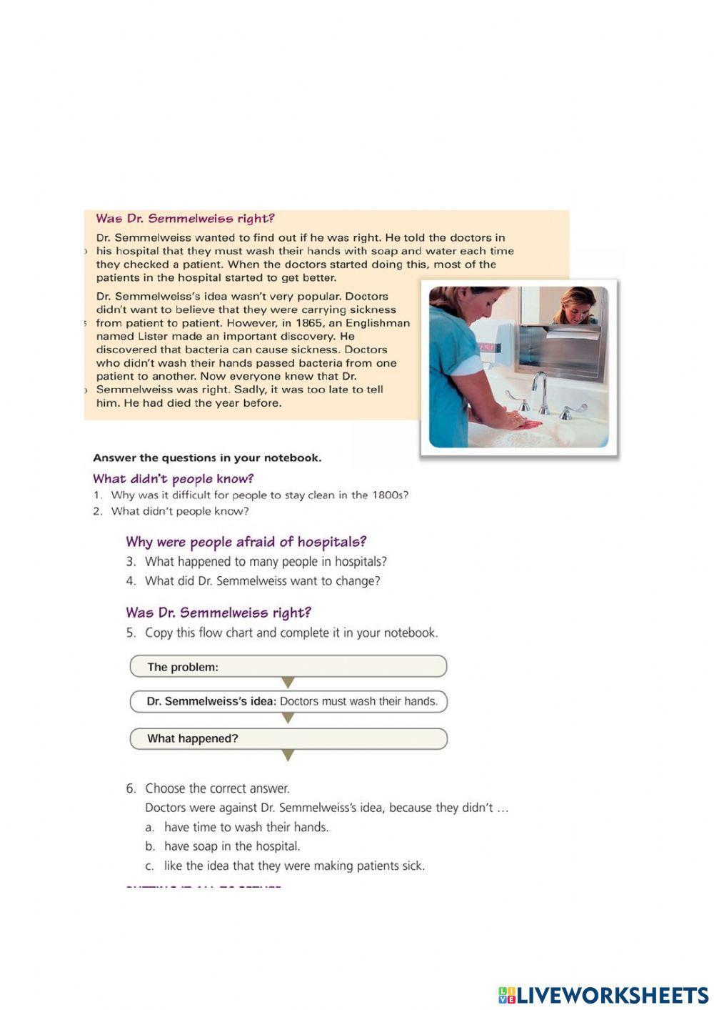 Did you wash your hands?