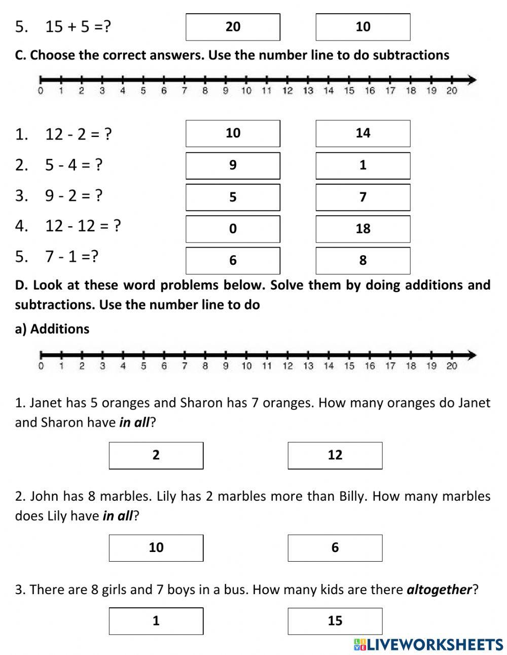 Math 1A - Test
