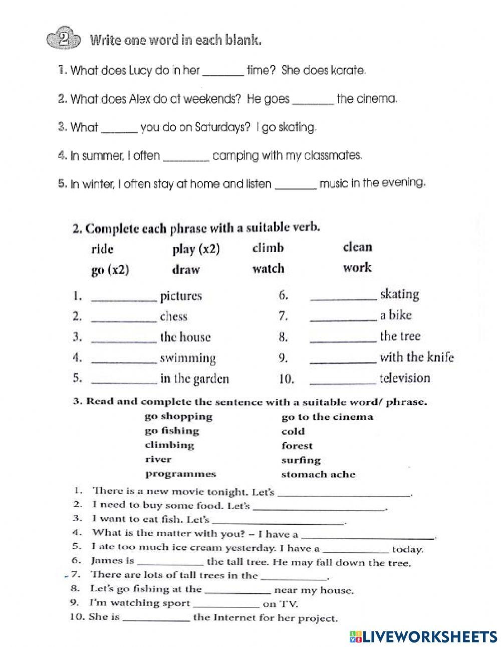 Unit 13. free time (btcc)
