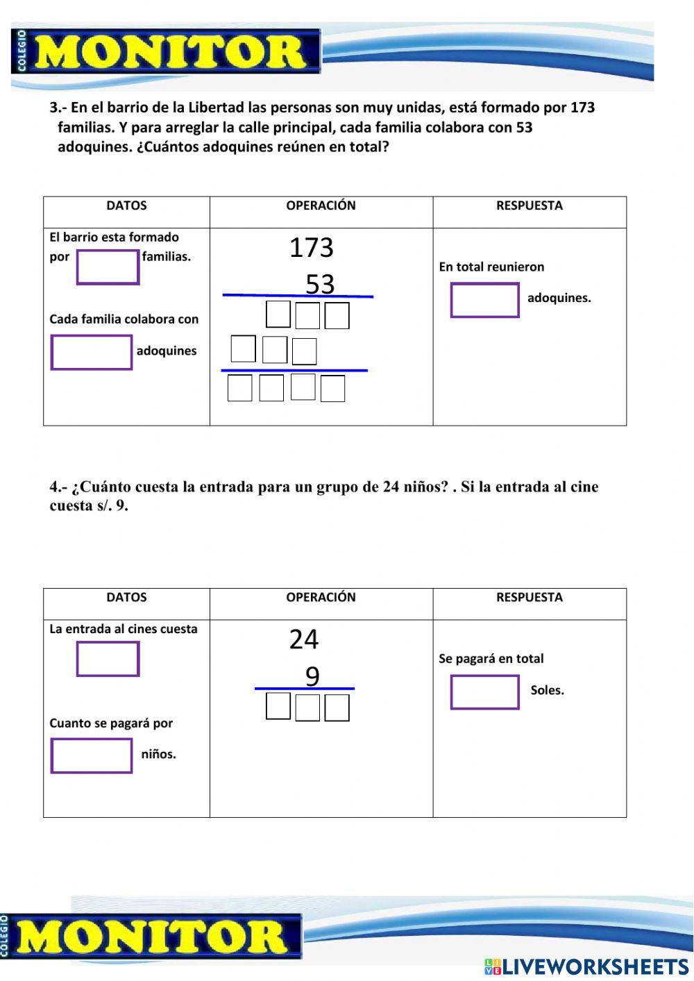 Problema con multiplicación