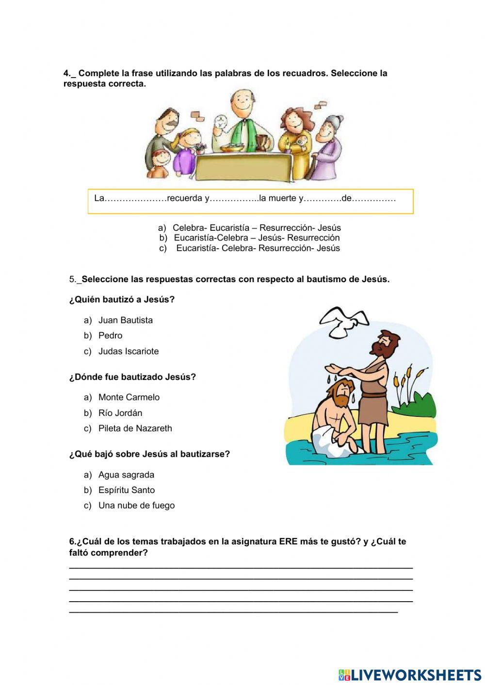 Ejercicio individual de reflexión de los aprendizajes CUARTO