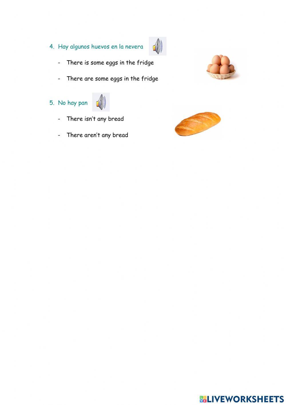 THERE IS-THERE ARE - SOME-ANY