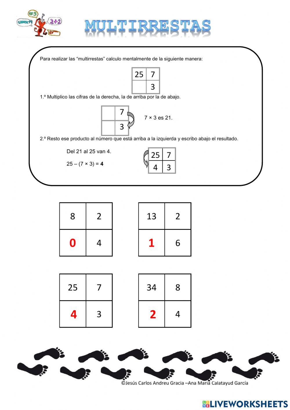Multirrestas- nivel 1