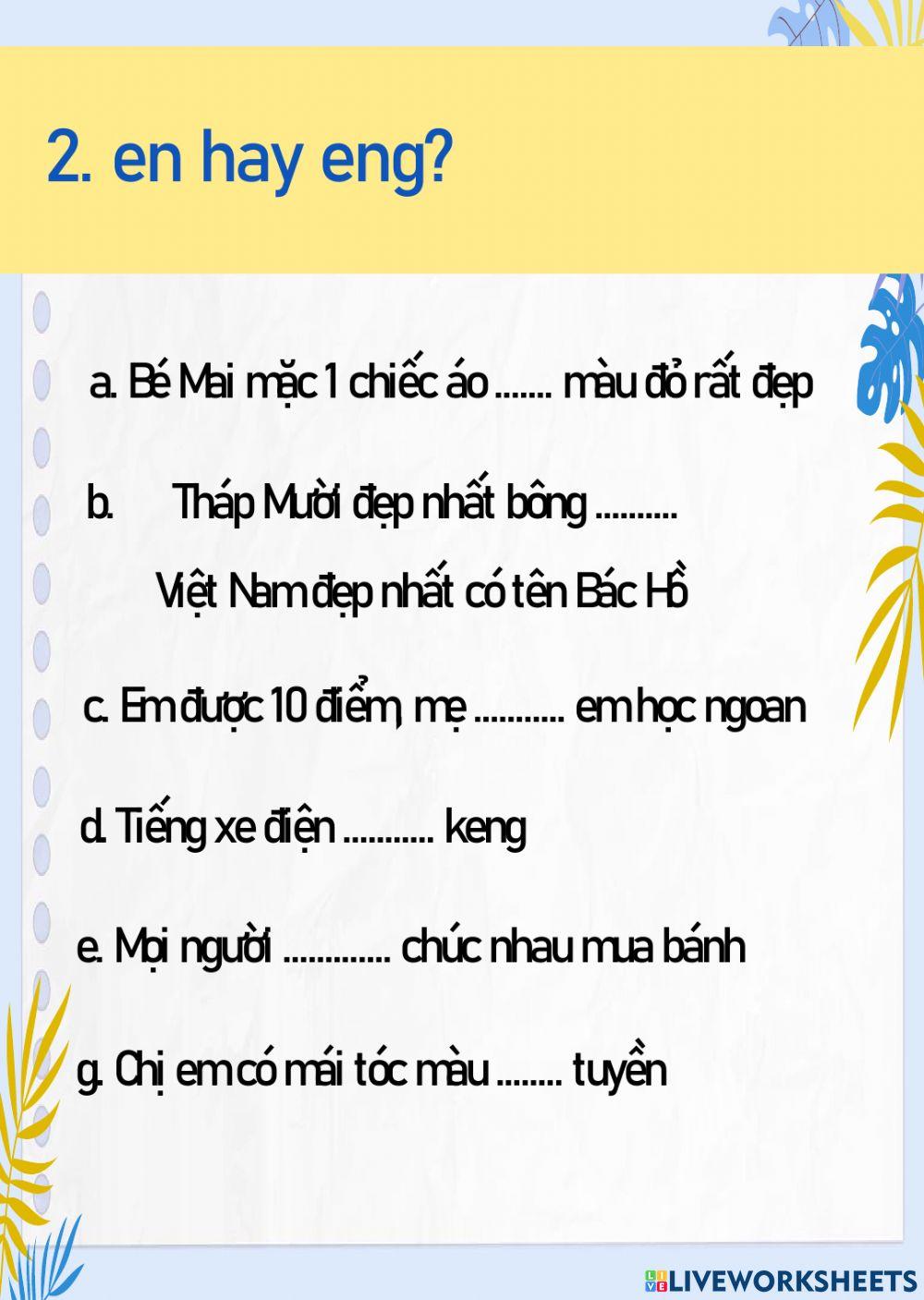 Phiếu bài tập Tiếng Việt 4 tuần 5