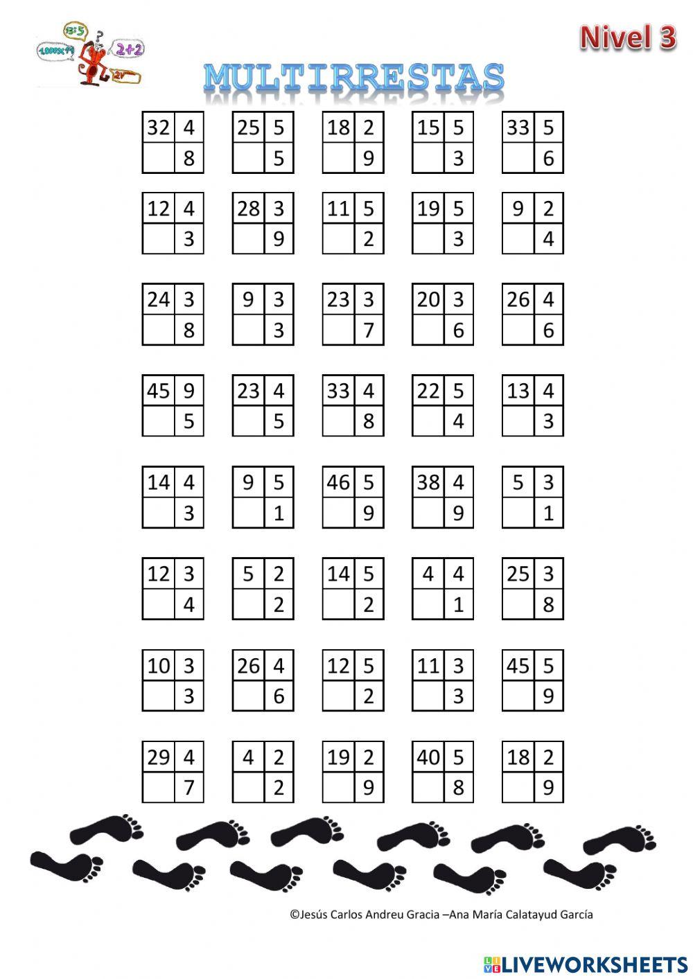Multirrestas nivel 3