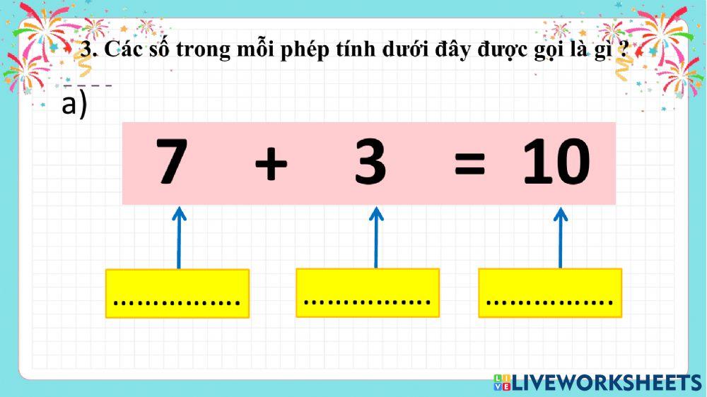 Tuần 19: Thừa số - Tích