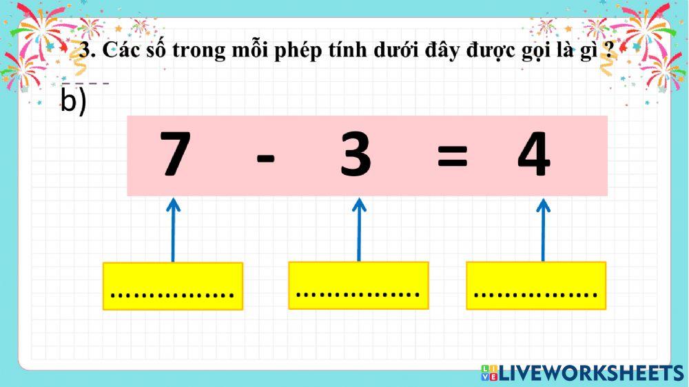 Tuần 19: Thừa số - Tích