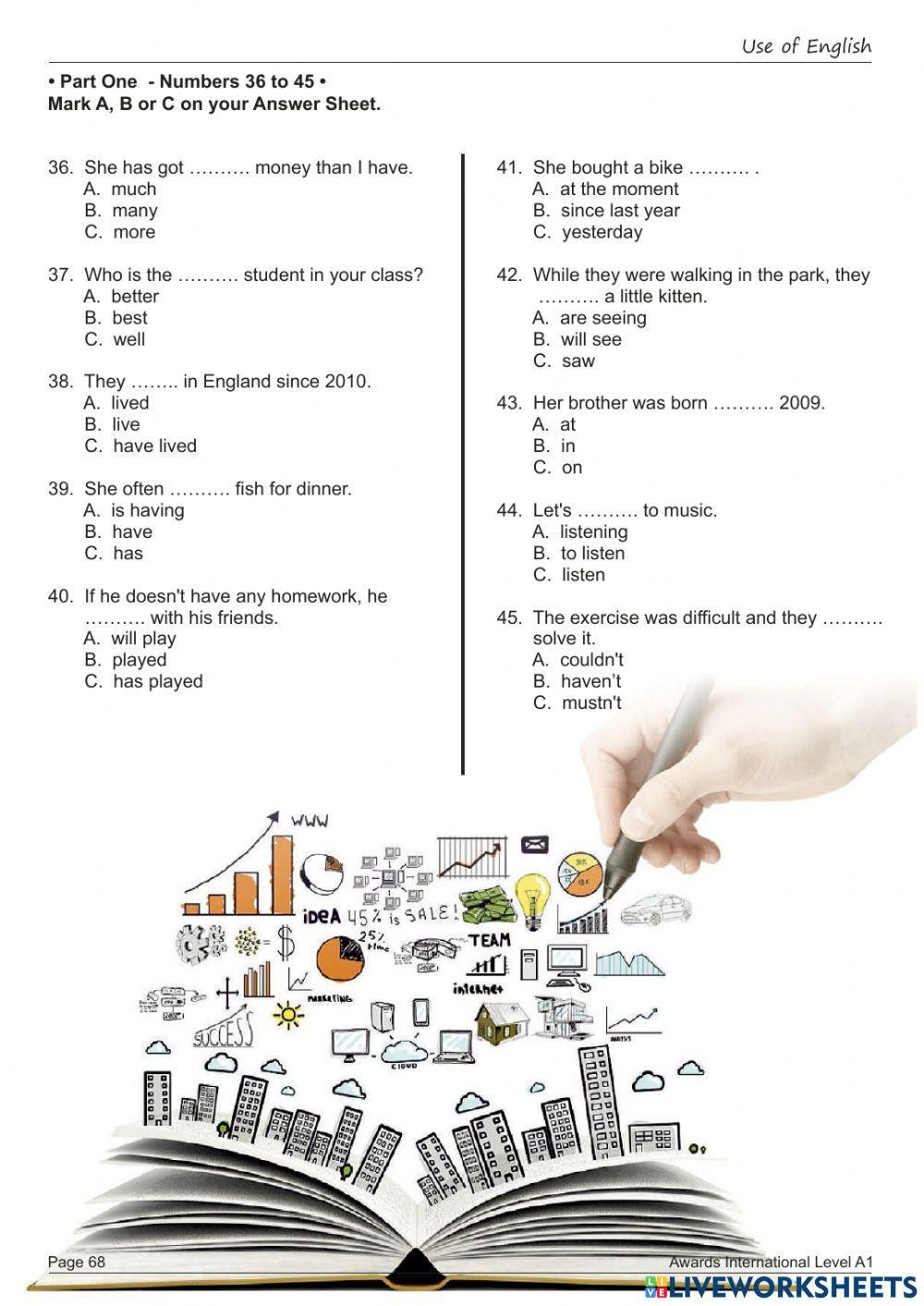 AWARDS A1 TEST JUNE 2015