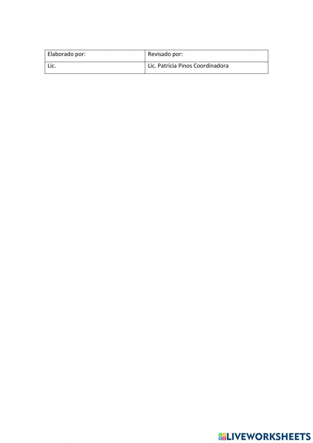 Evaluación Desarrollo Humano