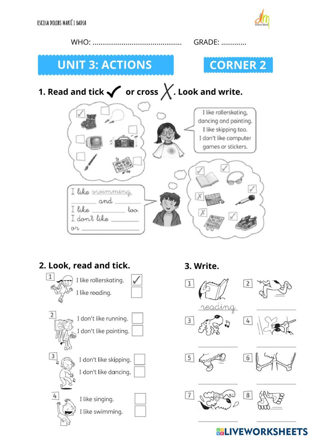 Big surprise 2, Unit 3. I like