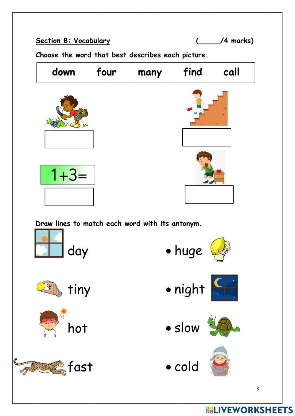 English Mini Quiz V2