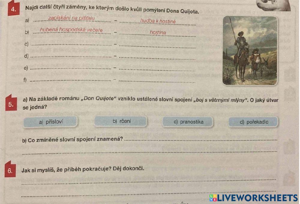 M. Cervantes - Don Quijote