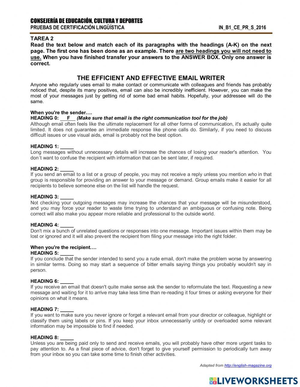 Reading Comprehension