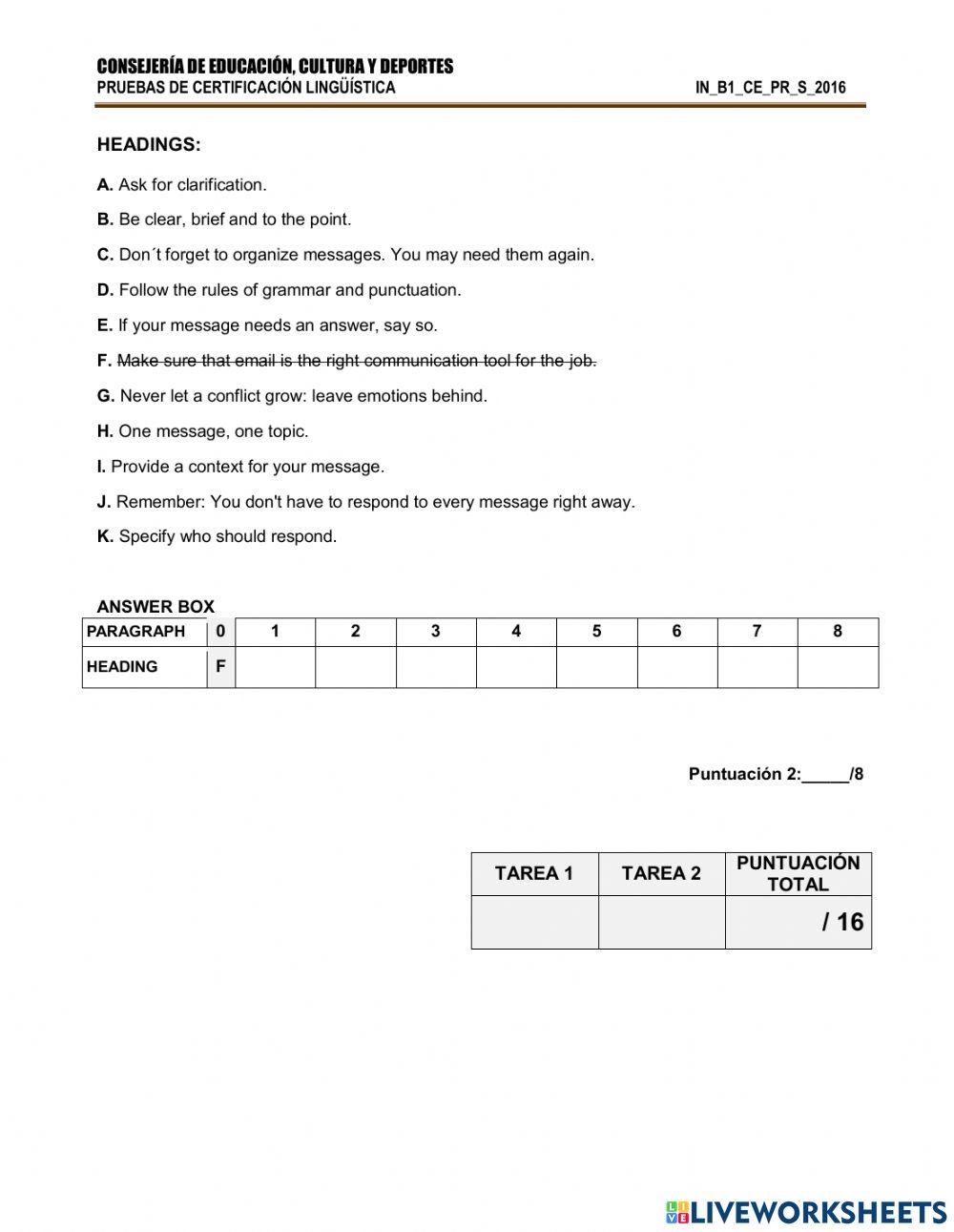 Reading Comprehension