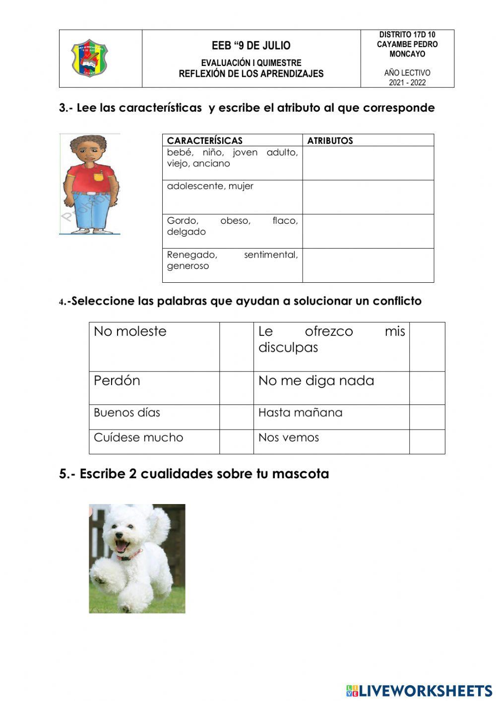 Evaluación