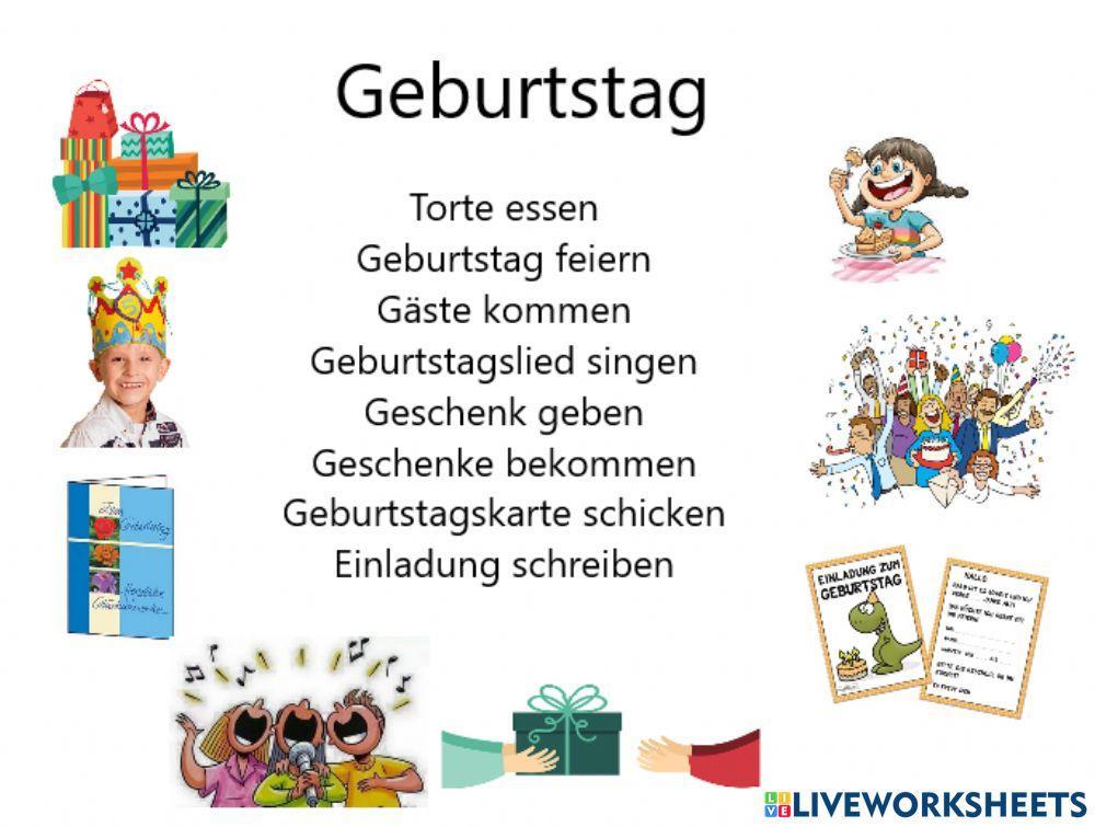 Geburtstag