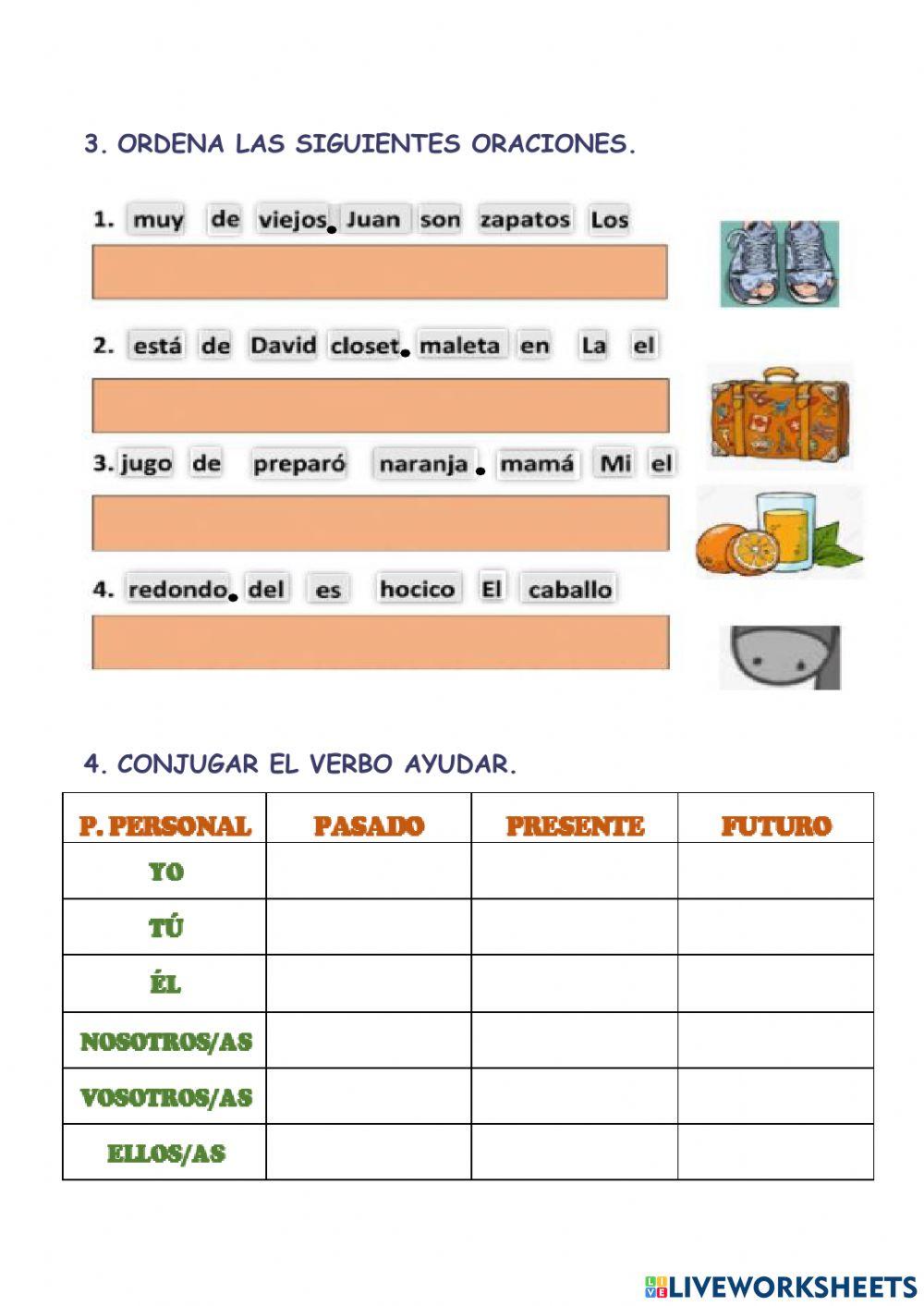 Evaluación Lenguaje 2Q -2P