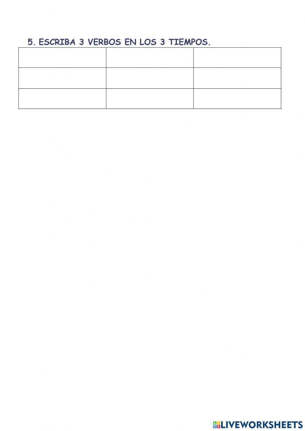 Evaluación Lenguaje 2Q -2P
