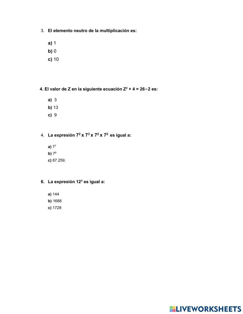 Examen I NEE quimestral 7mo