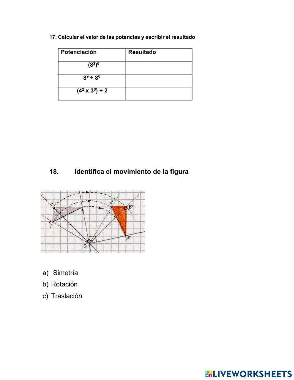 Examen I NEE quimestral 7mo
