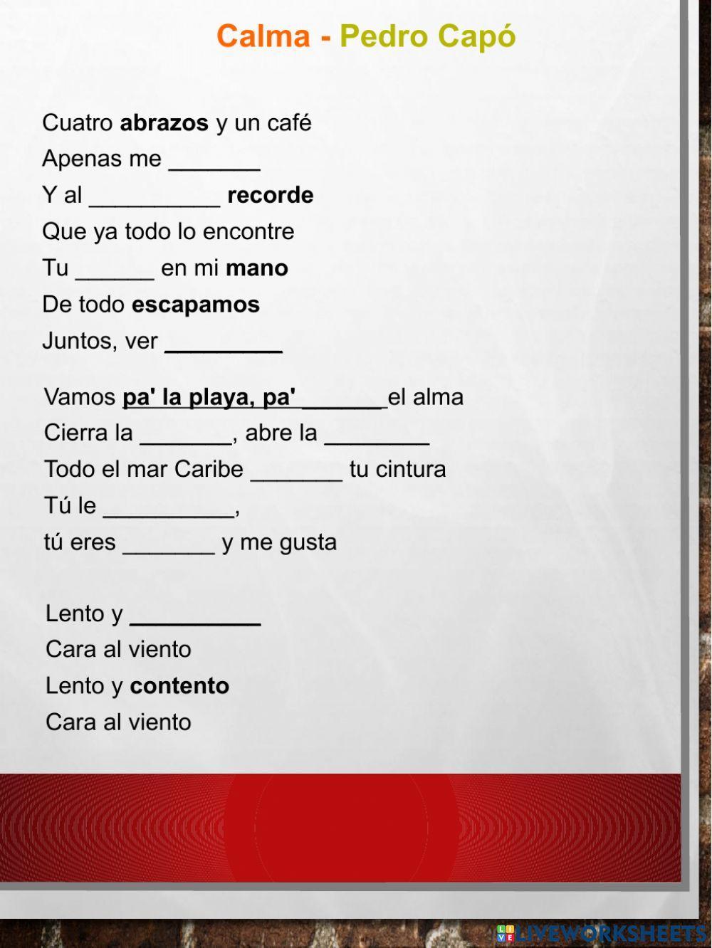 Musica espanhol Pedro Capó