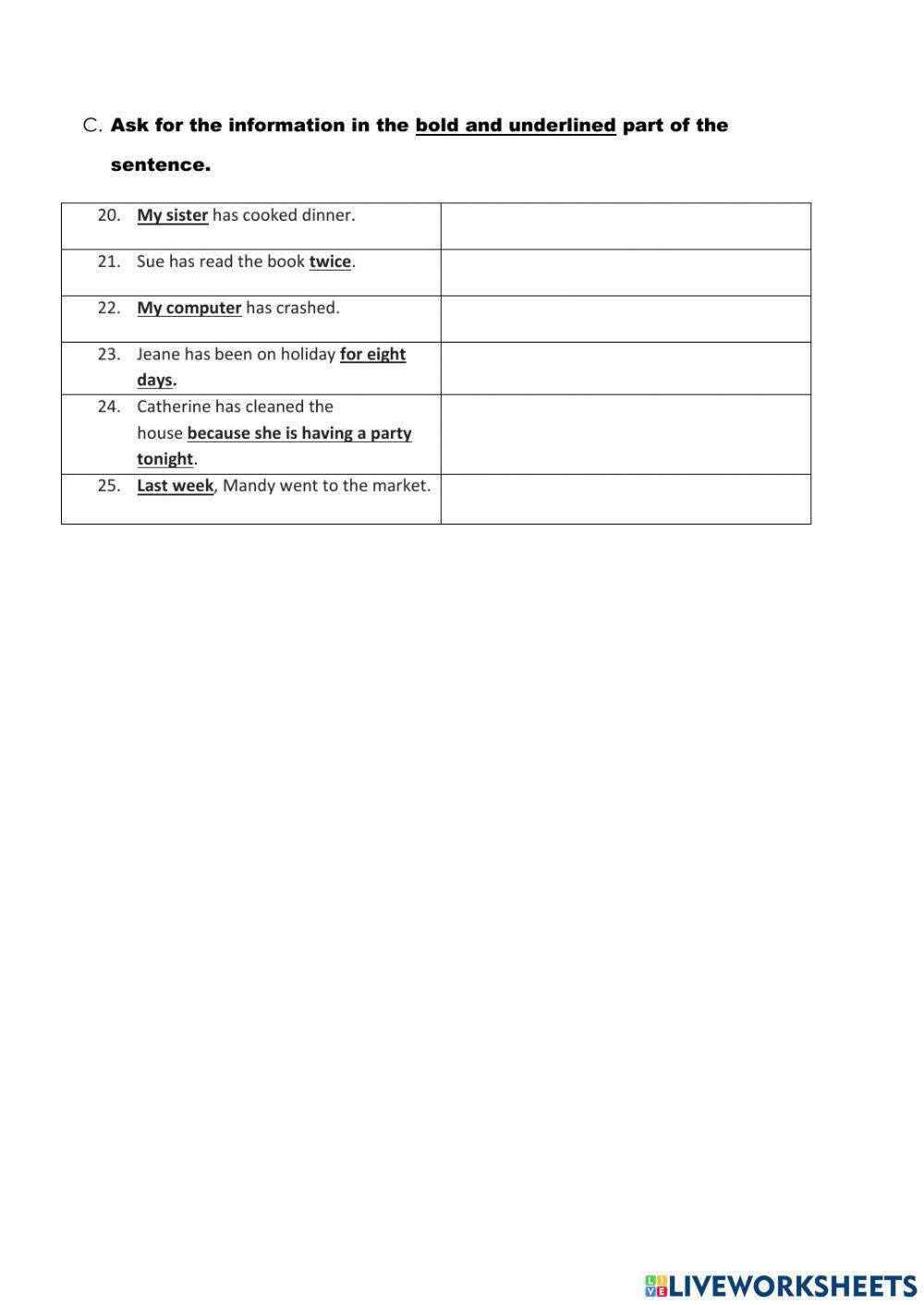 Past Perfect Simple Past übungen 8 Klasse Simple past past perfect worksheet | Live Worksheets