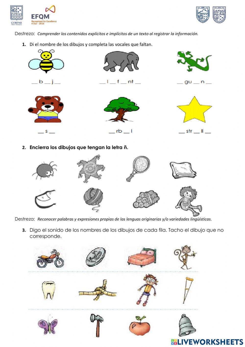 Exámen Primer Quimestre Lengua