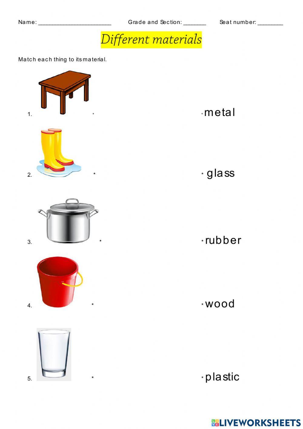 1829435 | Materials- states of matter solid and liquid |