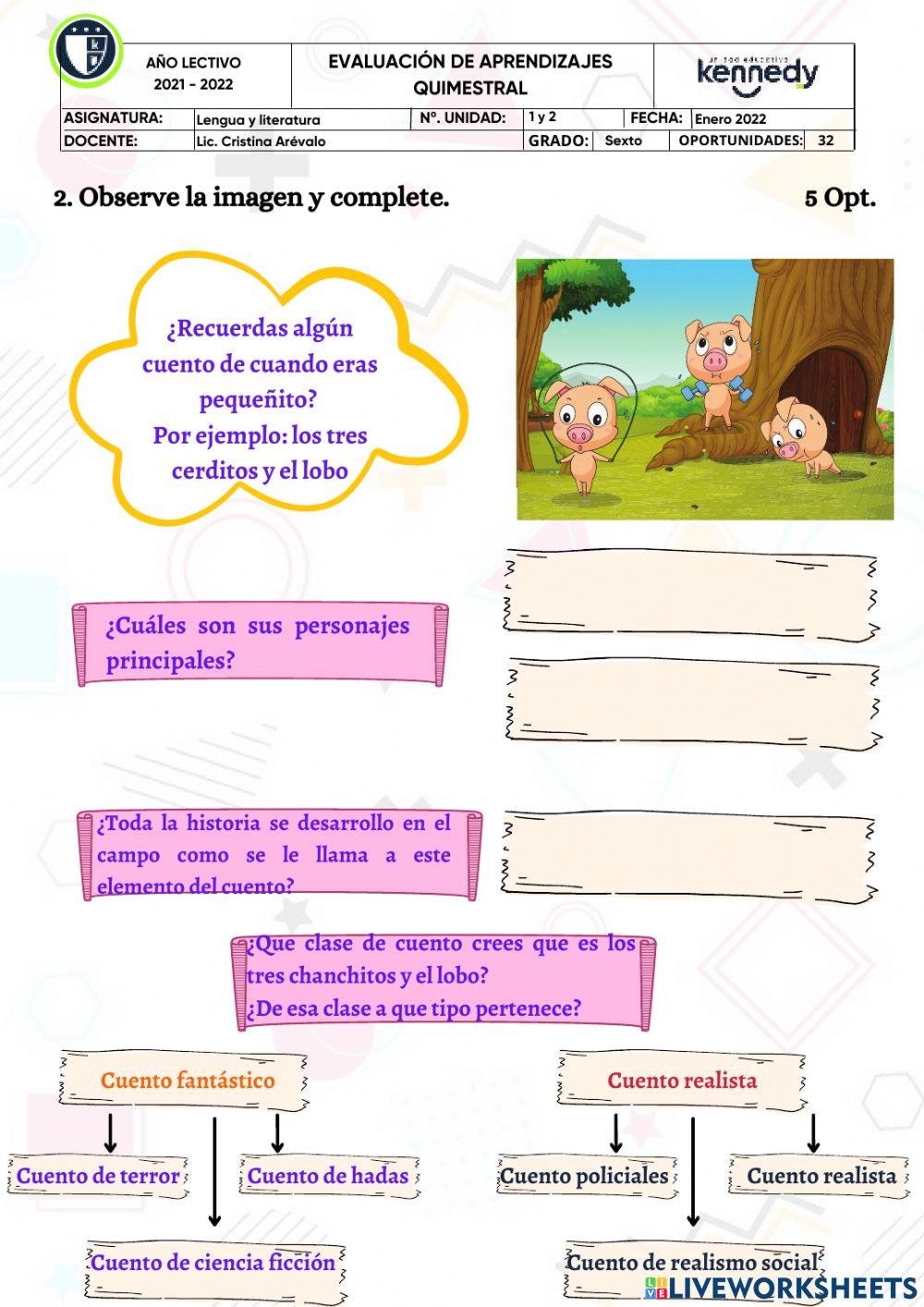 Examen primer quimestre