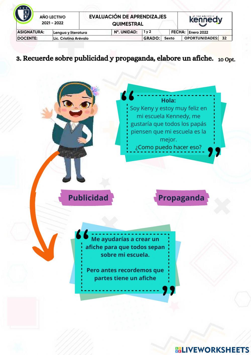 Examen primer quimestre