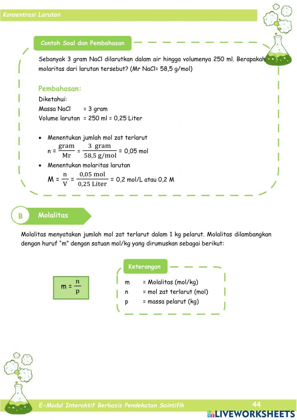 Stoikiometri Bagian 9