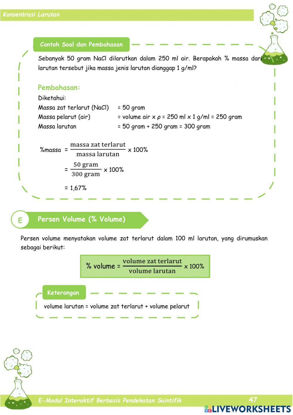 Stoikiometri Bagian 9