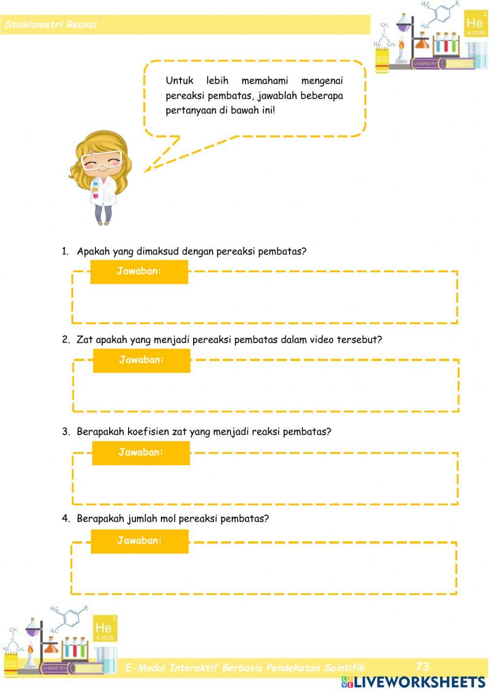 Stoikiometri Bagian 13