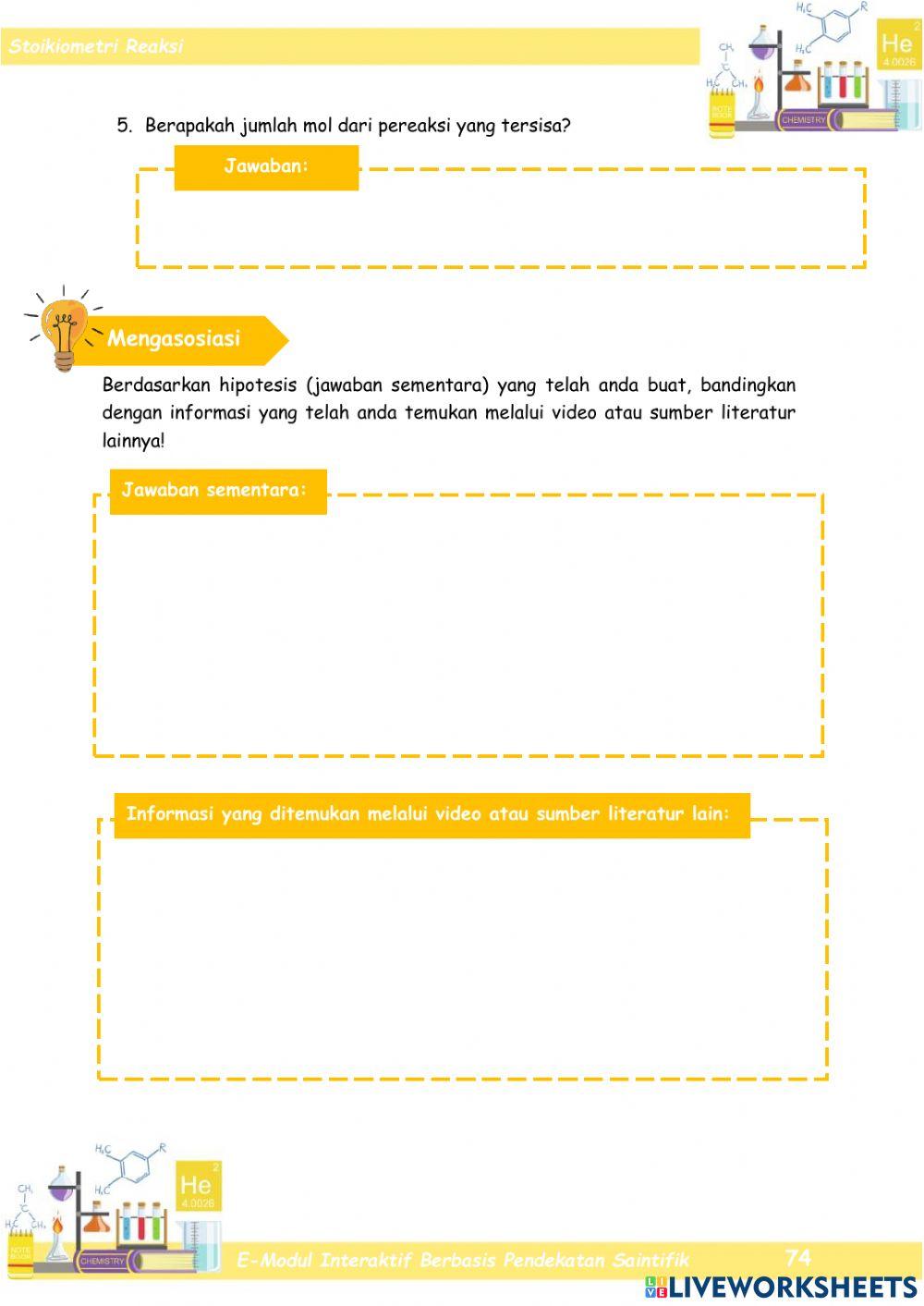 Stoikiometri Bagian 13