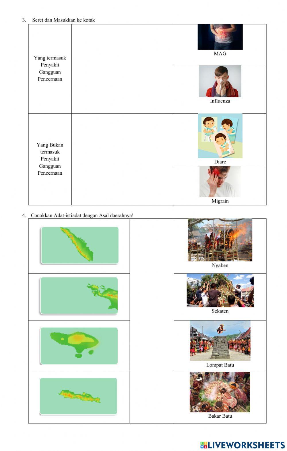 Ulangan Harian Tema 3 Subtema 2
