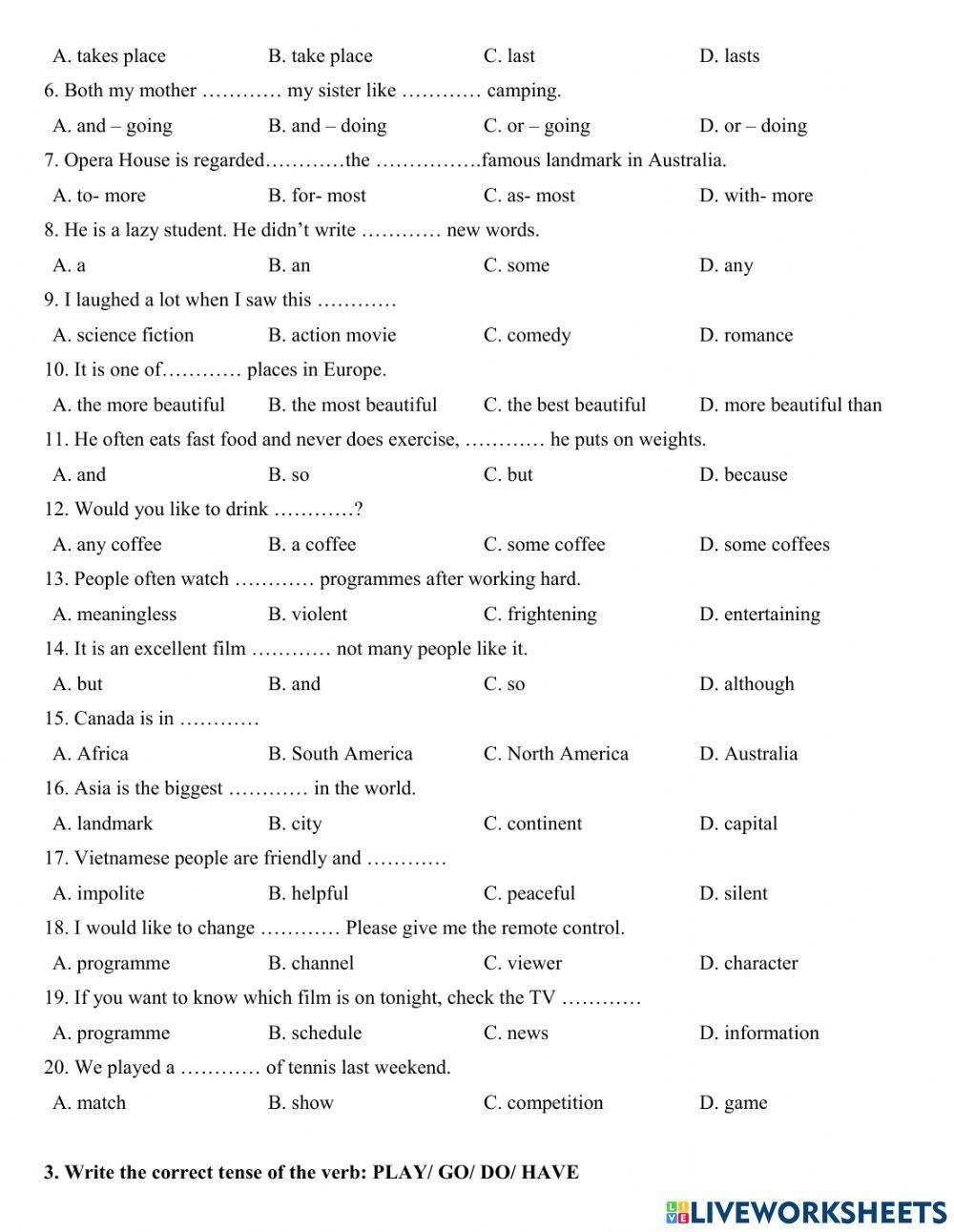 Group 5 - January test. 2021
