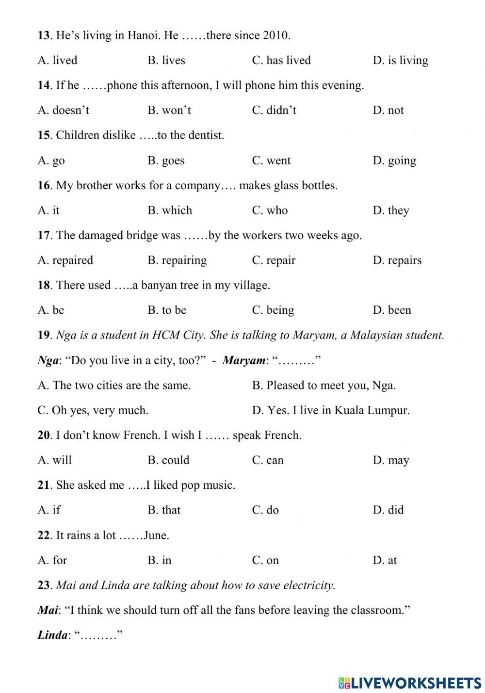 TA9 - De thi tot nghiep - 30