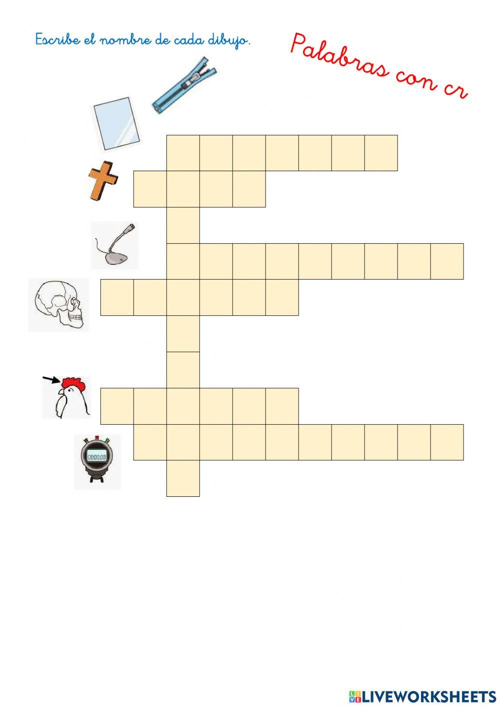Crucigrama cr