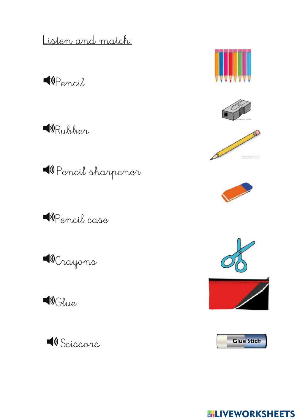Classroom objects