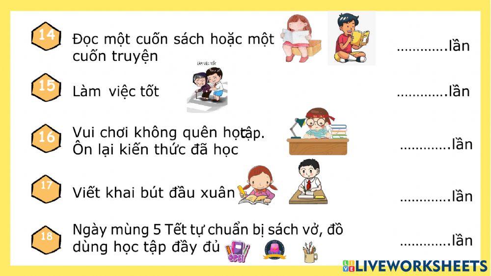 Bài tập đặc biệt
