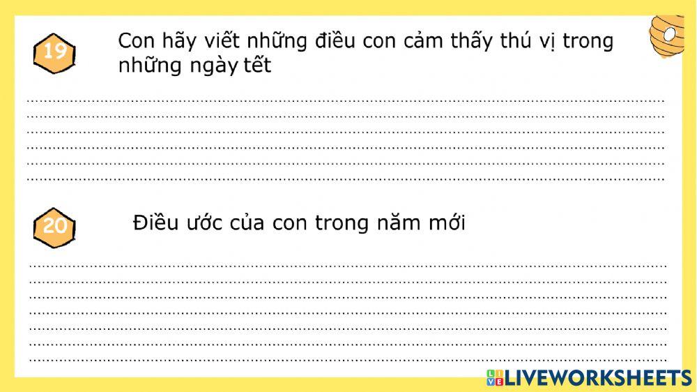 Bài tập đặc biệt