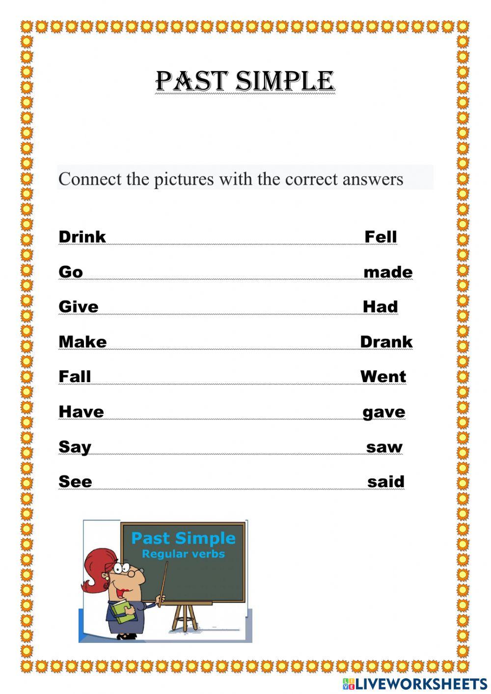 Past simple ( irregular verbs)