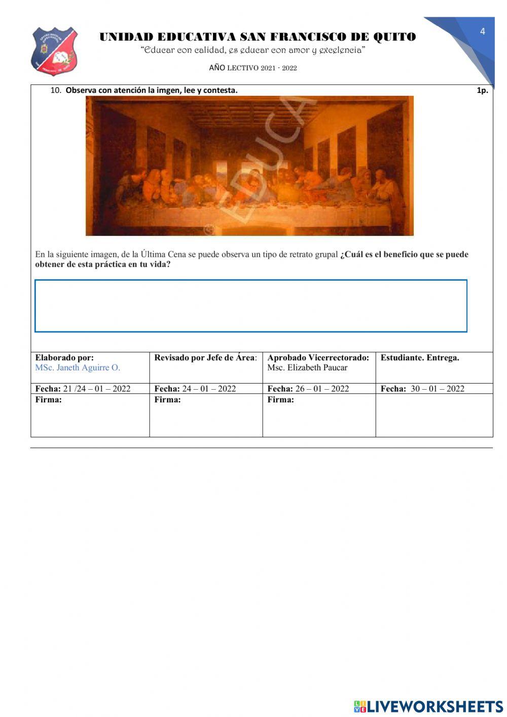 El retrato y autoretrato