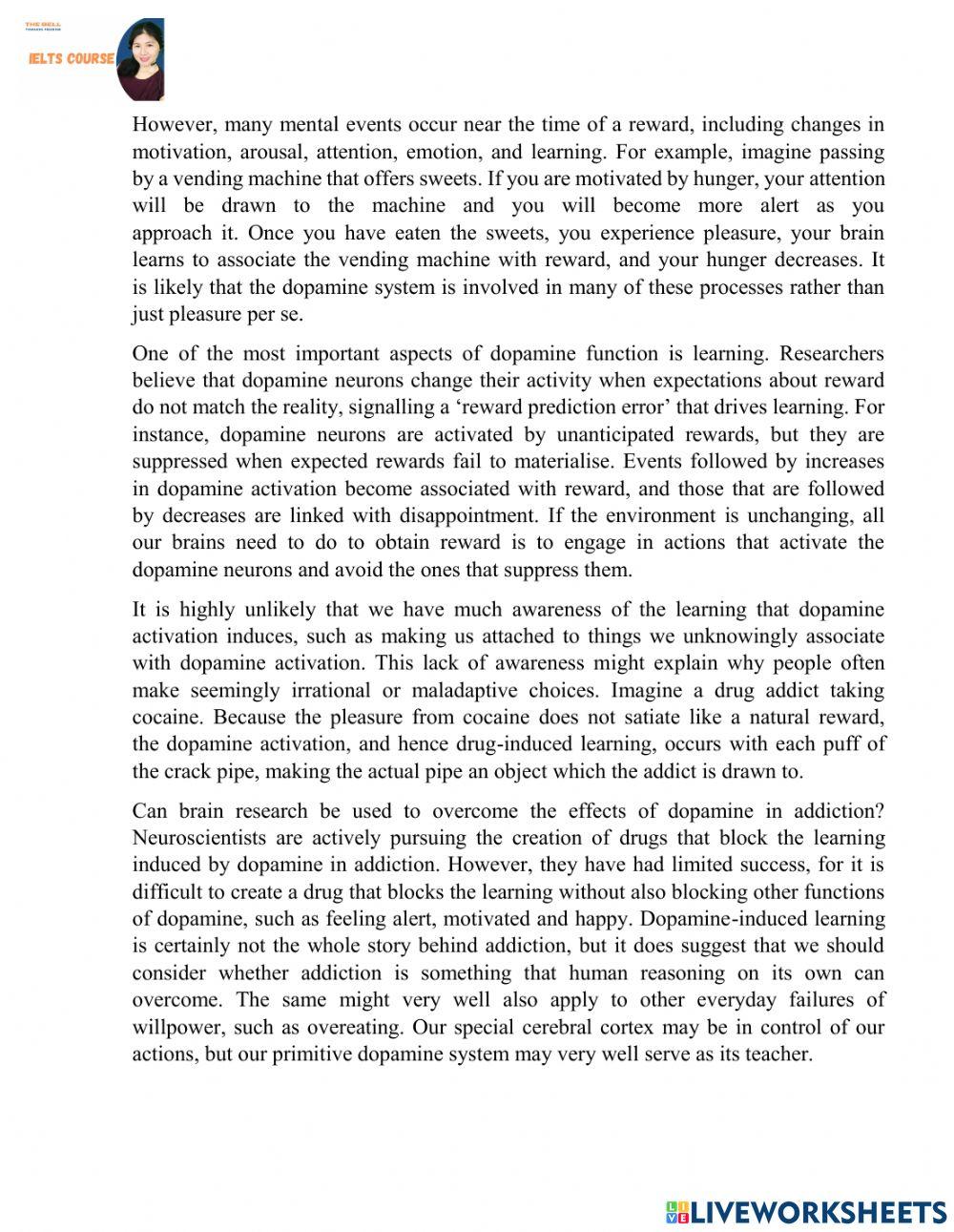 What is dopamine – and is it to blame for our addictions?