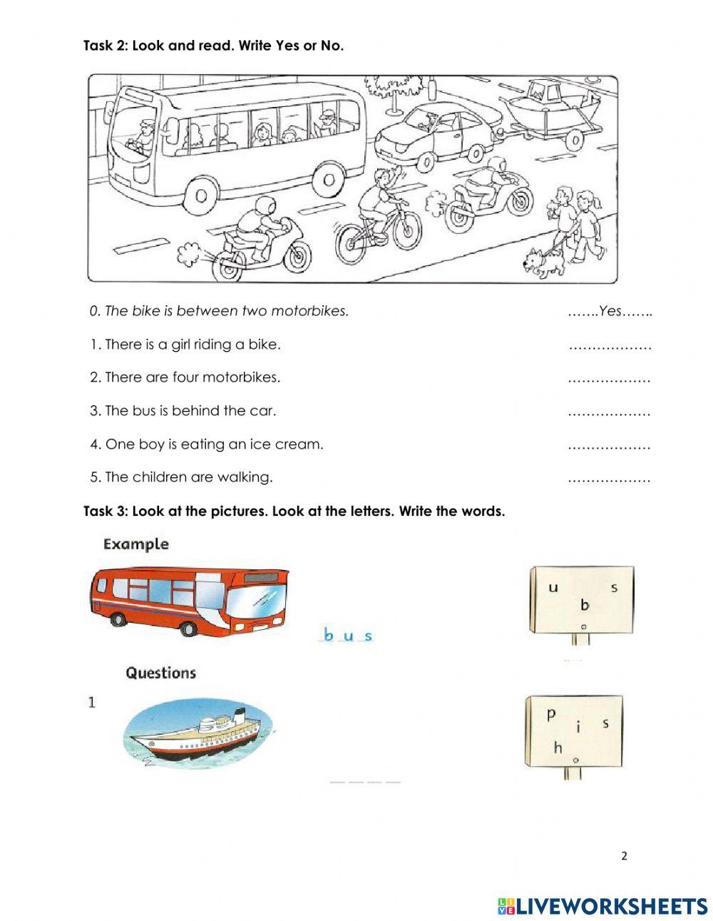 CGE2-Starters-Topic: Transport