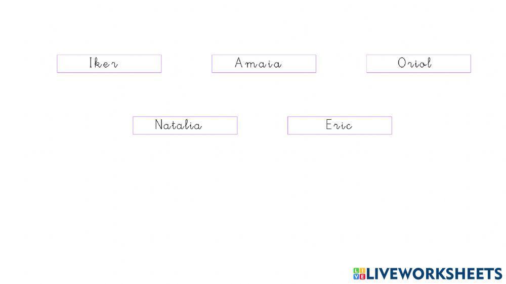 ¿Quién es quien? ¿Quién es quien?