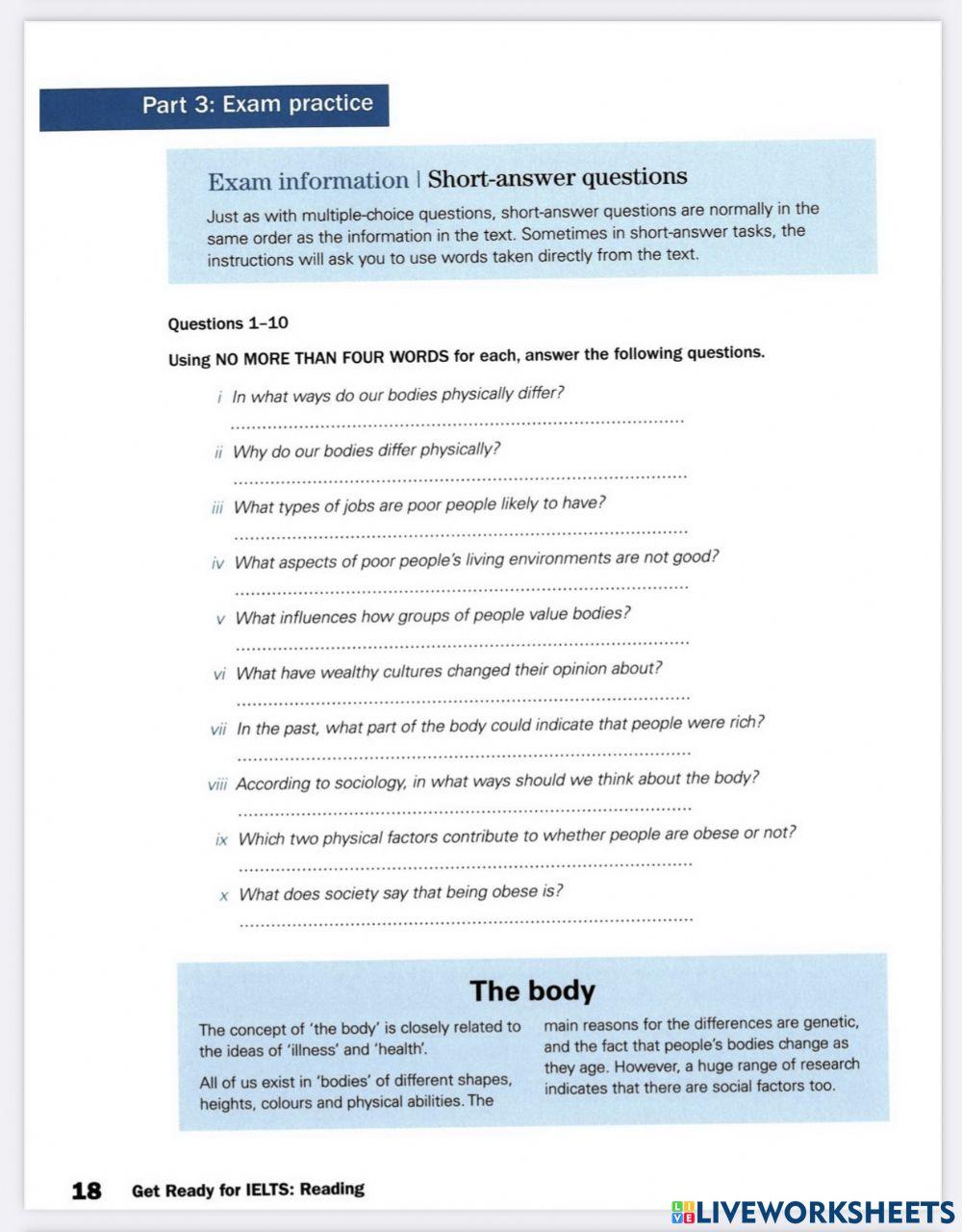 Unit 2.5 Get Ready for IELTS Reading A2