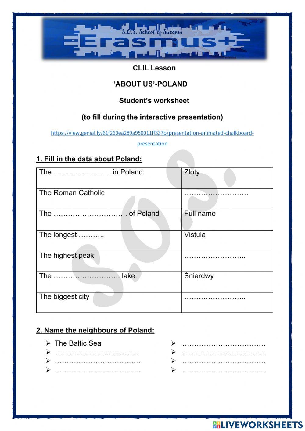 Clil: about us- poland