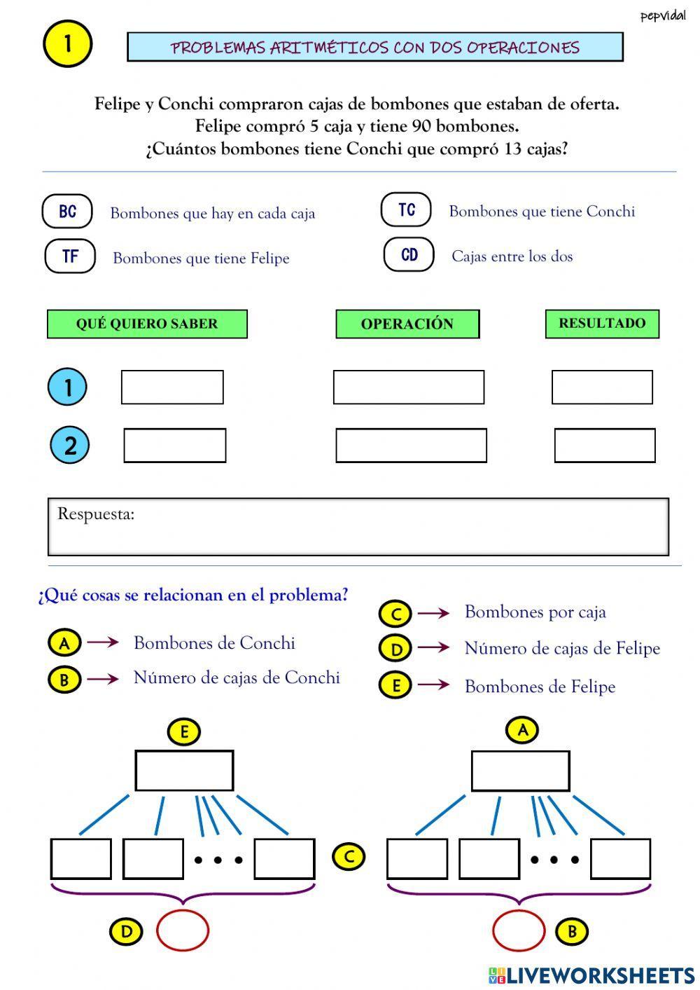 Problemas con dos operaciones (1)
