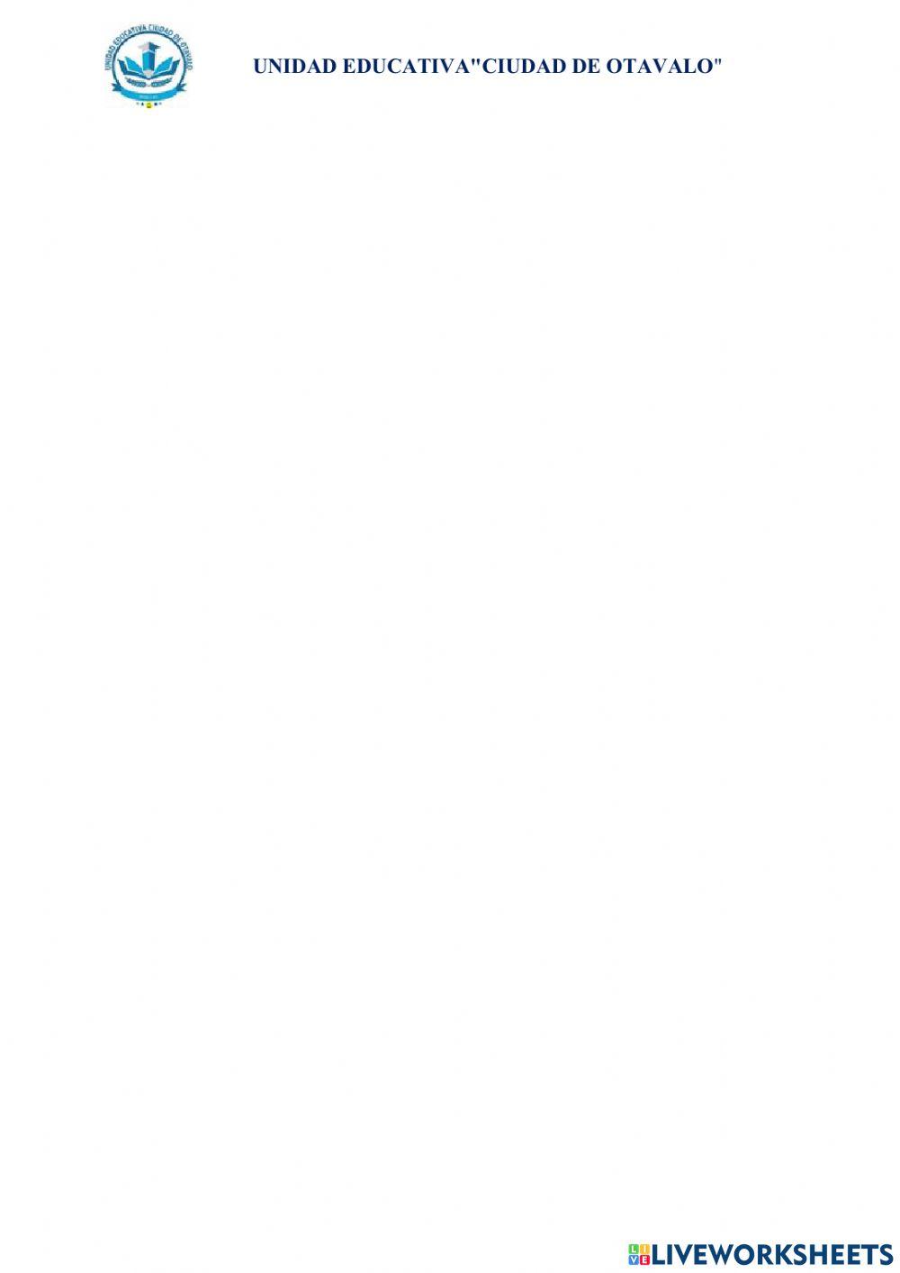 Examen primer quimestre